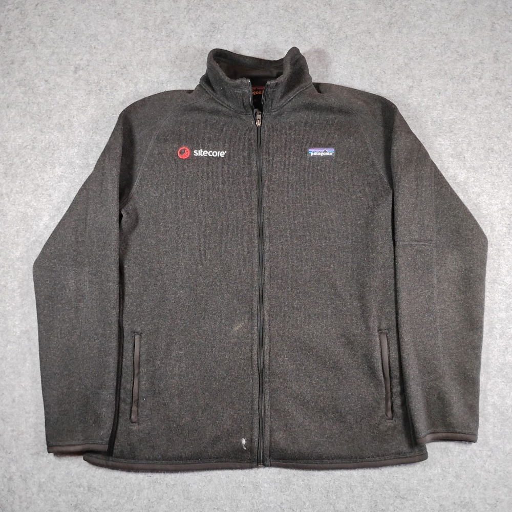 Patagonia Better Sweater Full Zip Jacket XL‎ Black Heathered Sitecore 25542 SP19
